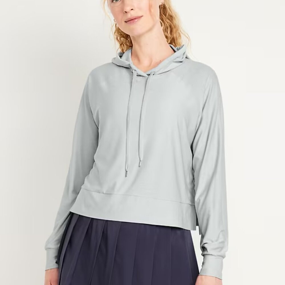 Old Navy Cloud Motion Crop Hoodie NEW